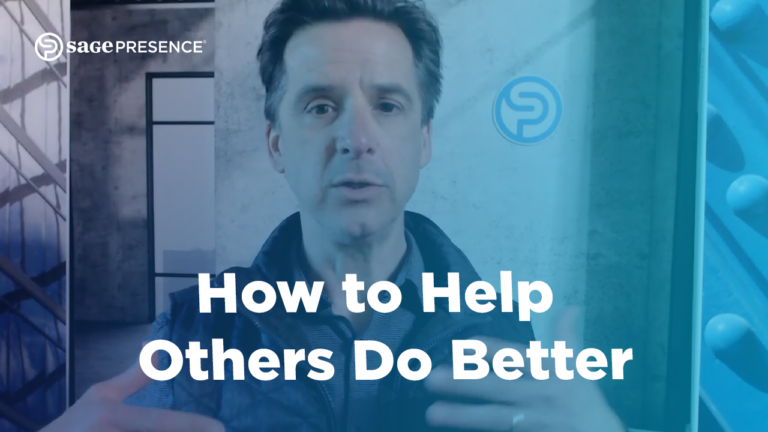 How to Help Others Do Better