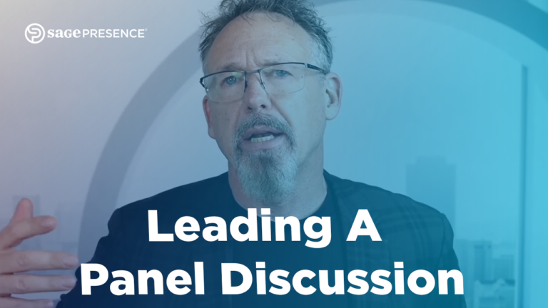 Leading A Panel Discussion