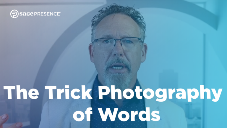 The Trick Photography of Words