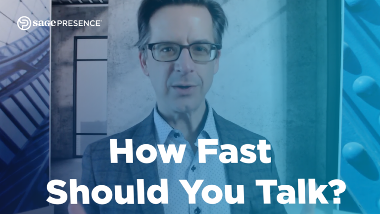 How Fast Should You Talk_