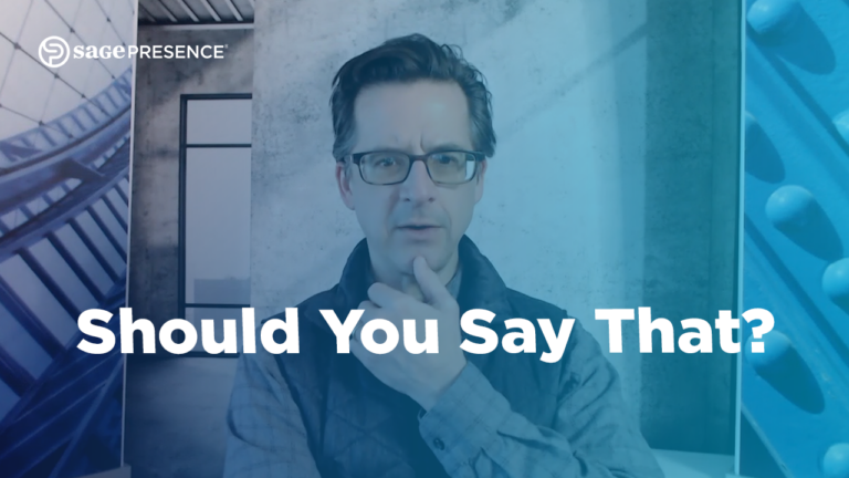 Should You Say That_