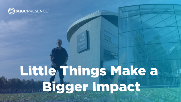 Little Things Make a Bigger Impact