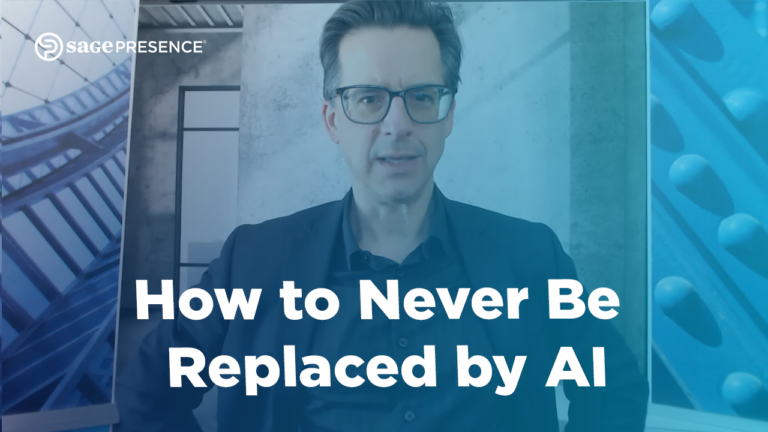How to Never Be Replaced by AI